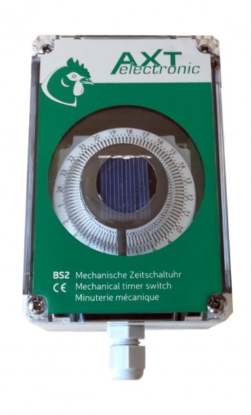 BS2-solar – mechanische Batterie-Zeitschaltuhr (Zubehör elektronischer Pförtner)